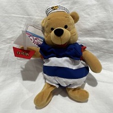Disney Store Nautical Pooh Mini Bean Bag Plush Winnie The Pooh 8" Sailor