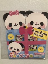Pool Cool Kawaii Japan Fuwa Fuwa Panda Sticker Sack Flake Sticker Rare Vintage