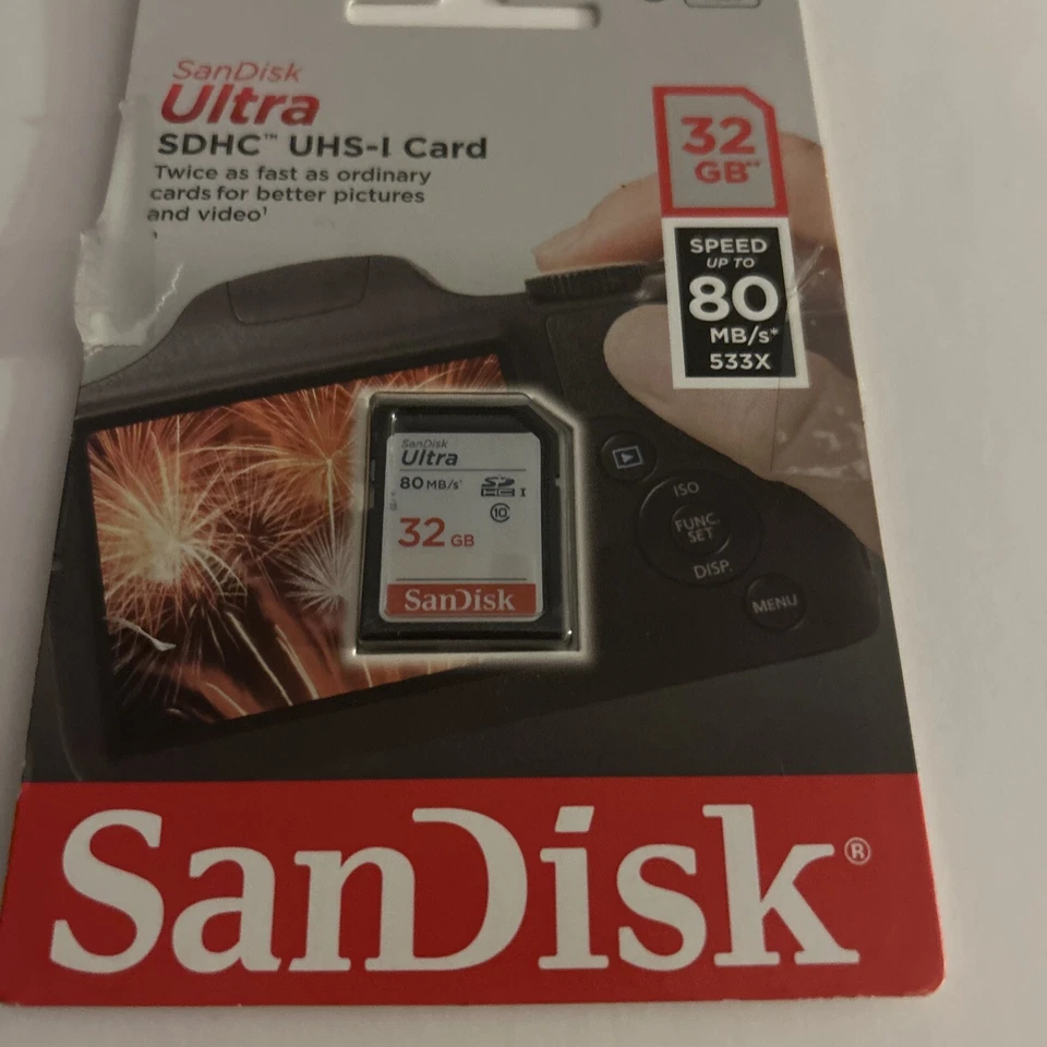 SanDisk 32 GB Class 10 Storage Memory Card SDHC Ultra UHS- 1 - Image 2 of 4