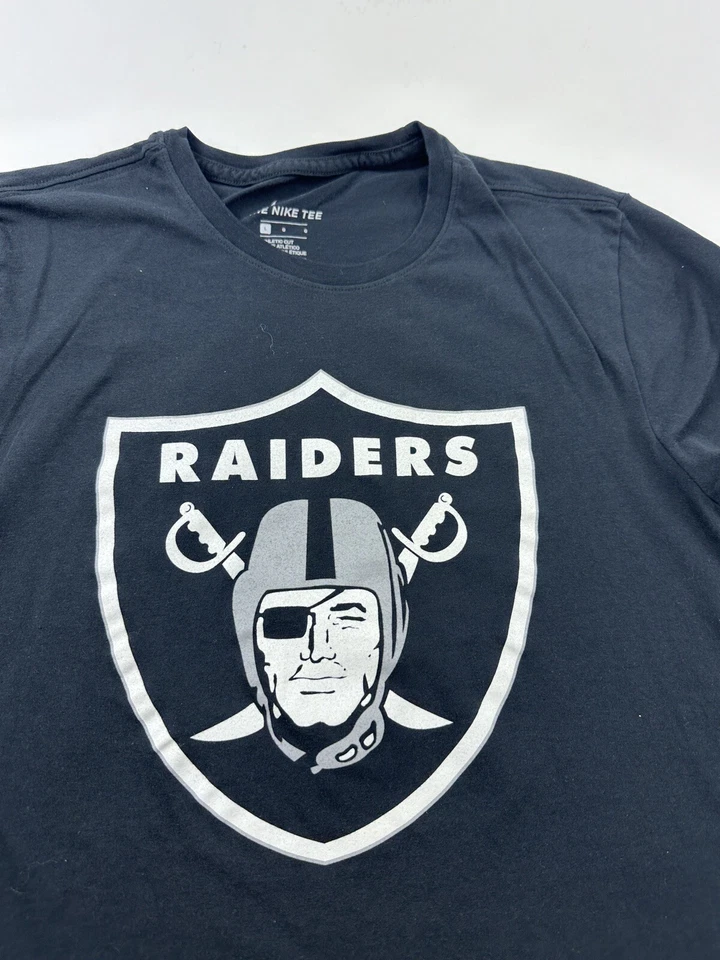 Camisa Antonio Marrón Oakland Raiders Para Hombre Grande Negra Corte Atlético Dri-Fit Nike Foto 3 de 4