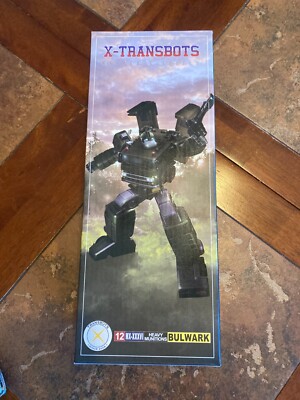 *US SELLER* X-TRANSBOTS BULWARK MASTERPIECE G1 BULKHEAD SLIGHTLY DAMAGED
