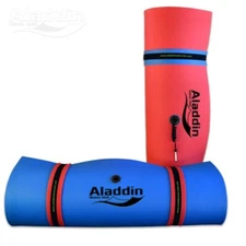 Aladdin Water Mat 9x6Ft Floating Water Mat, Premium Foam, RED/BLUE