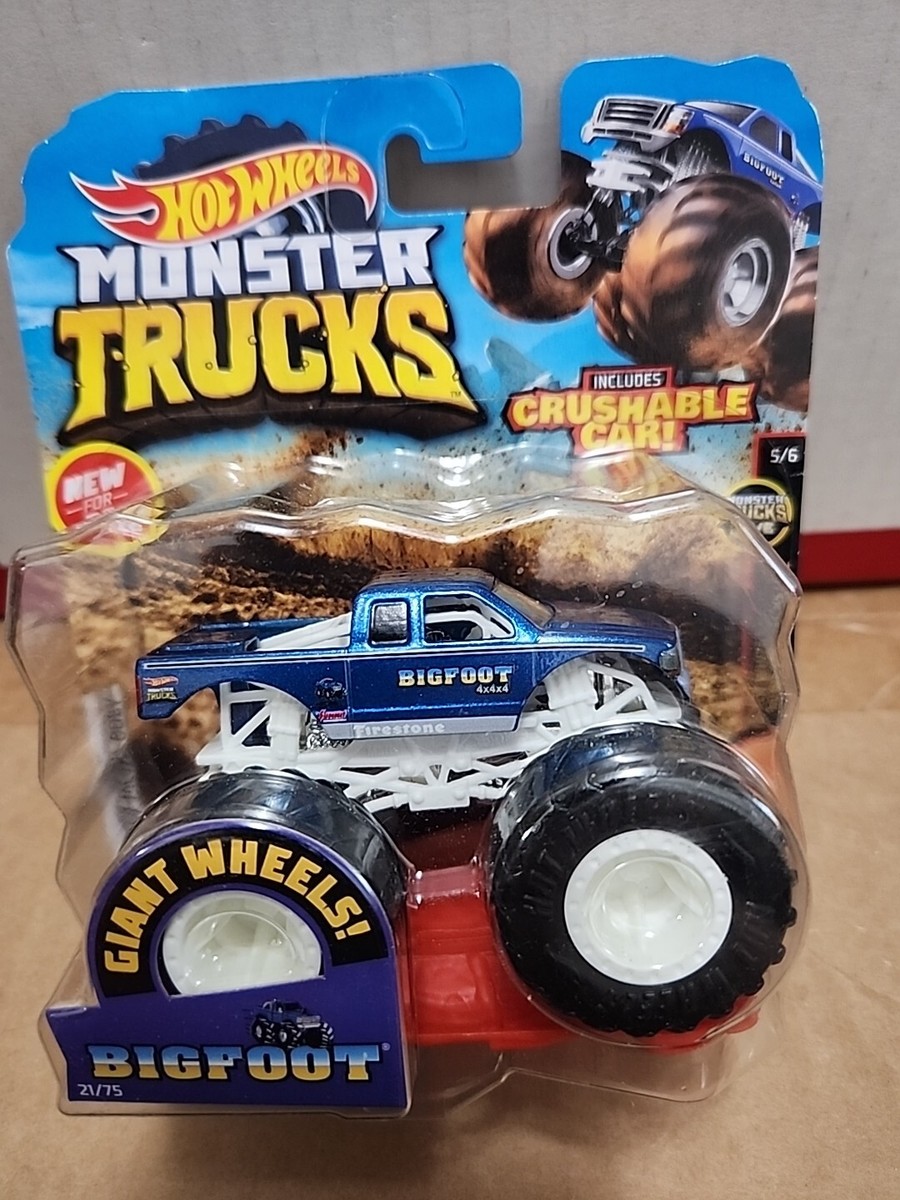 2020 Hot Wheels Monster Trucks Live 5/6 BigFoot #21 | eBay