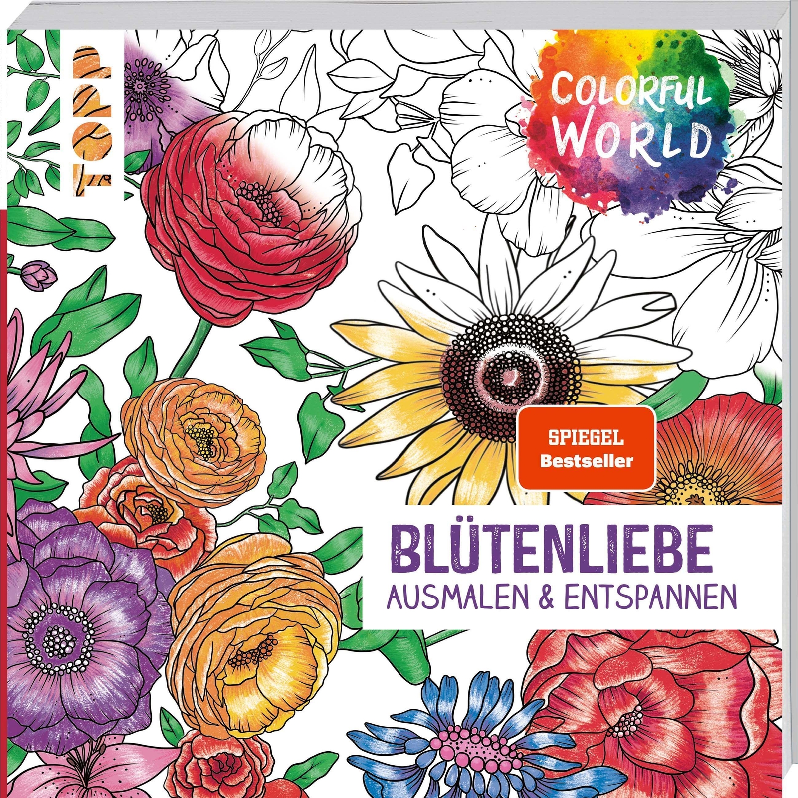 Thumbnail - Colorful World - Blütenliebe | Ausmalen & Entspannen | Soyeon
