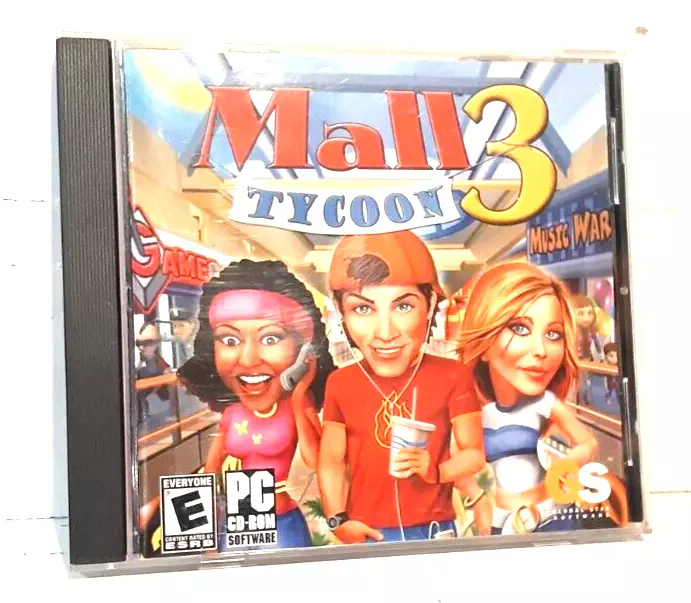 Jogo Mall Tycoon 3 Para PC - CD ROM - Taverna GameShop