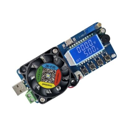   Capacity Tester   Electronic Load USB Power Tester ZK-FX35 5A #A6-29