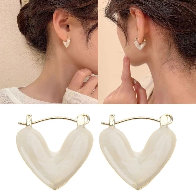 Drop Glaze Earrings Korean Fashion Trend Jewelry Friend Party