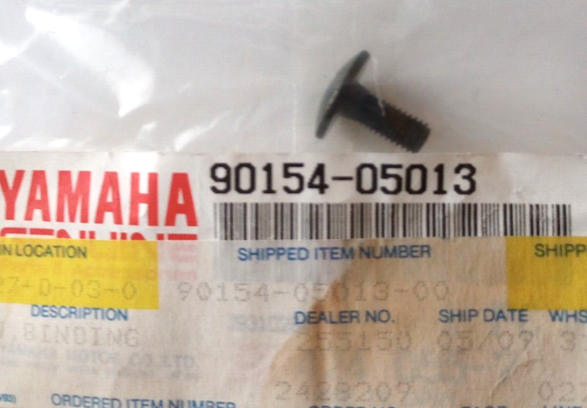 Yamaha Binding Screw NOS 90154-05013 (L-8183) | eBay