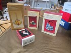 Hallmark Keepsake Lot of 4 Christmas Ornament 1993 2003 2004 2005 City Dog Santa — photo 1