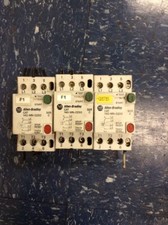 ALLEN BRADLEY,140-MN-0250, MANUAL MOTOR STARTER 1.6 A-2.5 A LOT OF 3