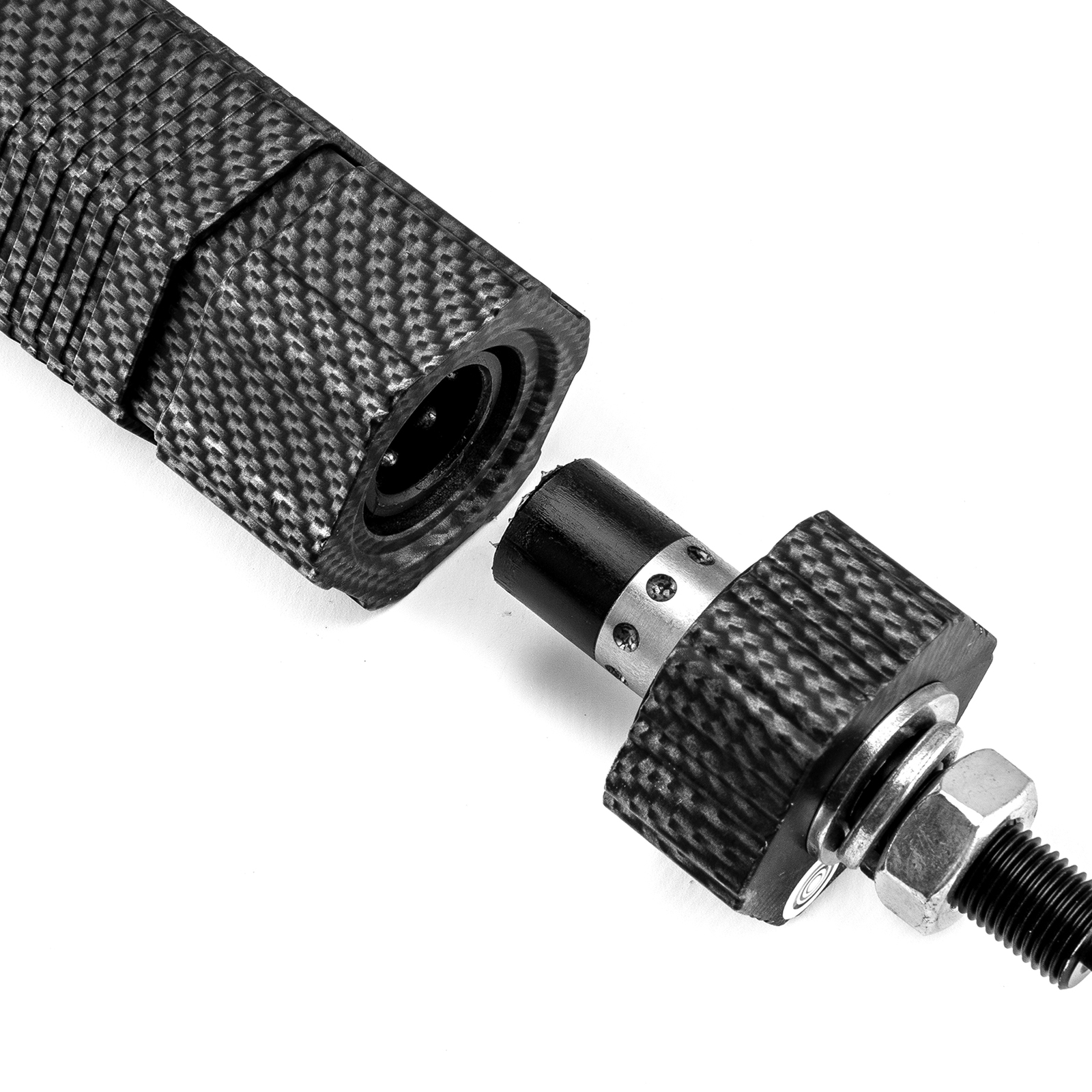 2FT Fat LED Whip APP Controlled Antenas De LED Quick Release Whip Light