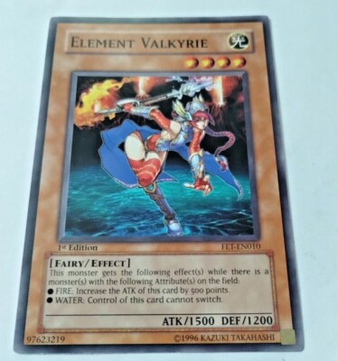 Yu-Gi-Oh! TCG Element Valkyrie Flaming Eternity FET-EN010 1st