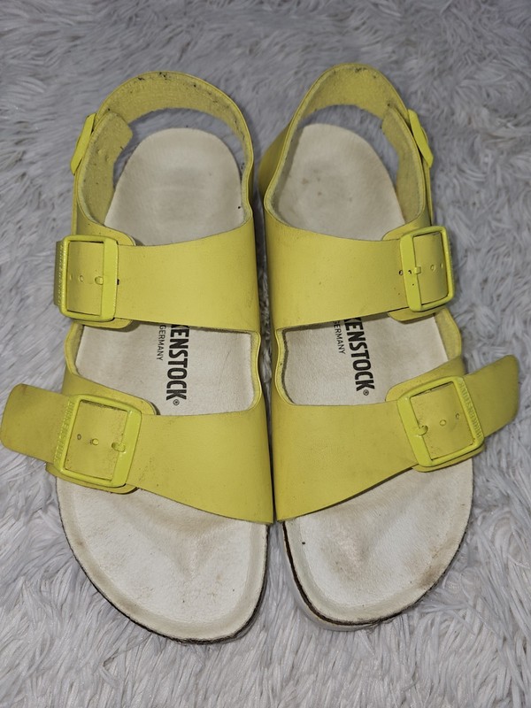 Birkenstock Milano Sandals With Durable Birko-Flor Upper Secure Backstrap Size10
