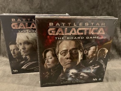 Battlestar Galactica Board Game - Core Set + Pegasus Expansion - New in Shrink