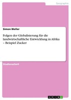 Simon Weller | Folgen Der Globalisierung FüR Die Landwirtschaftliche...