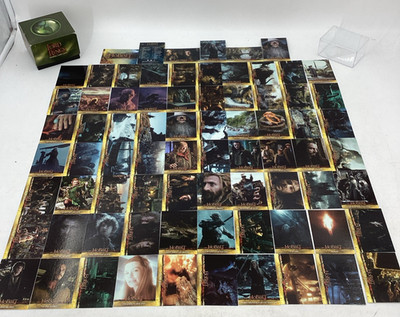 Der Hobbit Eine unerwartete Reise Sammelkarten Set komplett (72) Holos & Ersatzteile