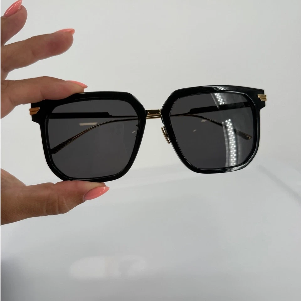 Очки солнцезащитные авиаторские квадратные Bottega Veneta 57 мм - Изображение 2 из 4