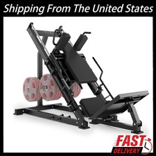 1400 Pounds For Home GyM Leg Press Hack Squat Machine 2 in 1 Leg Press Machine