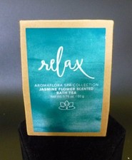Relax  Jasmine Flower Bath Tea 1.76oz  Aromaflora Spa Collection  New