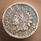 1862 1c Indian Head Copper-Nickel Civil War Cent SOLD AS PICTURED FAST S&H 1179