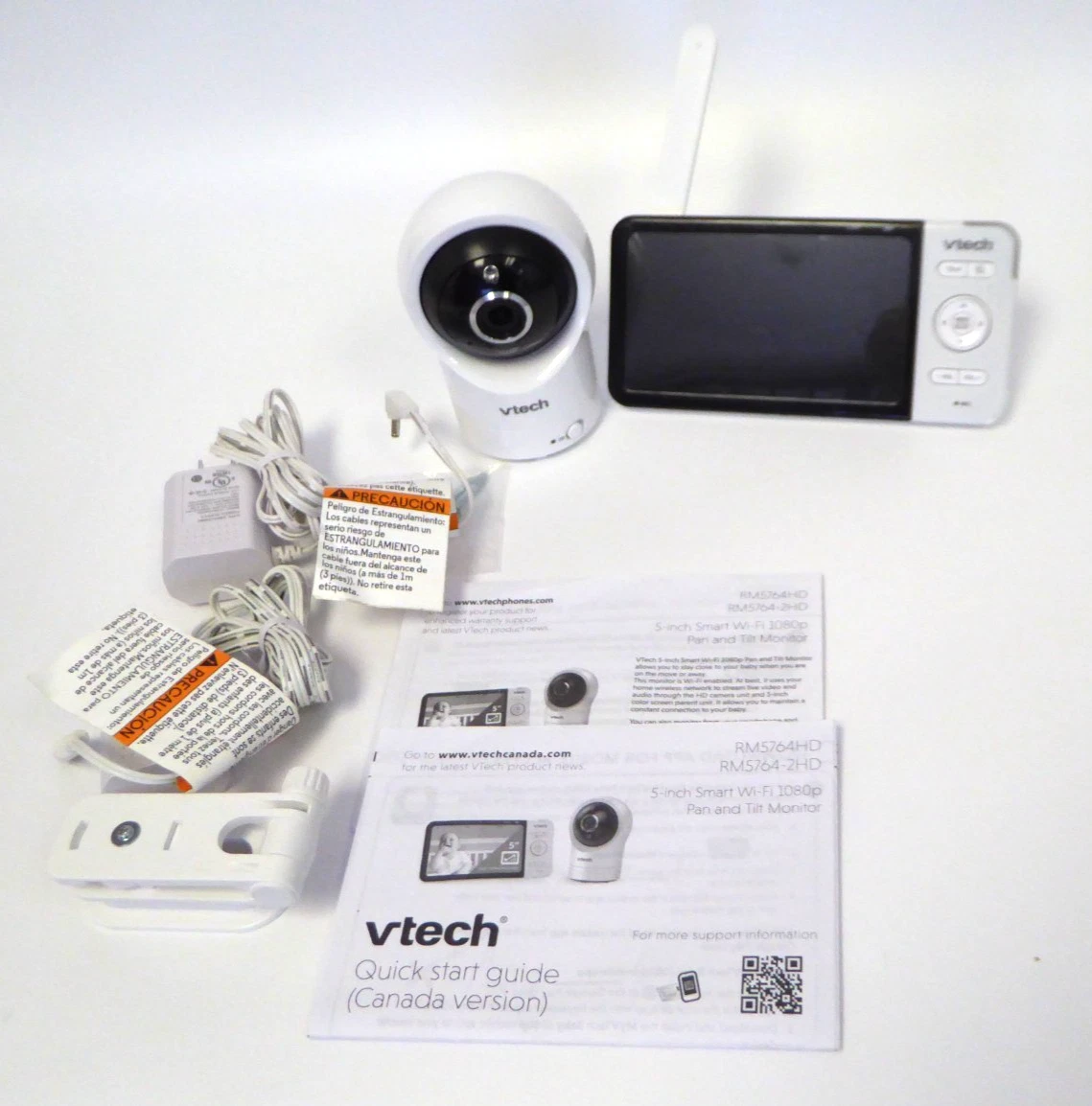 VTech Baby Monitor RM5764HD Monitor & Cameraused in good condition