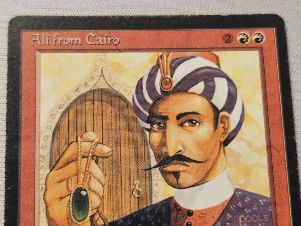 Mtg ALI FROM CAIRO HP Arabian Nights Reserve List  - Image 4 of 4