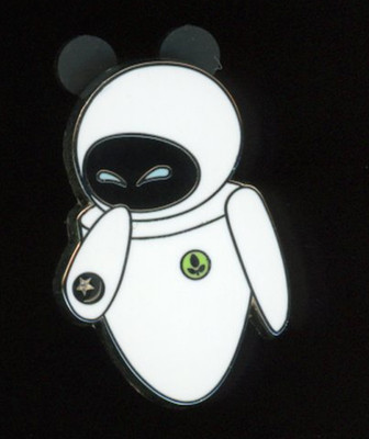 2024 WDW Hidden Mickey Pixar Wall-E Eve Disney Pin 163923