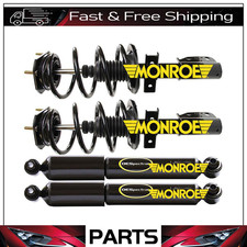Fits 2013 2014 2017 Chevy Traversear. Monroe Front Struts & Rear Shocks