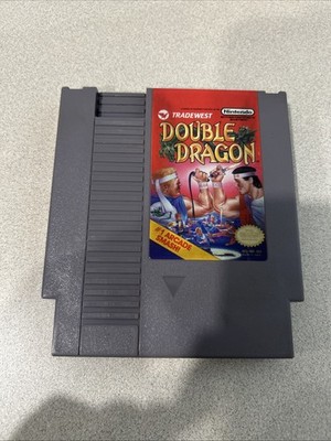 Double Dragon Nintendo NES Game Authentic Tested Beautiful Condition