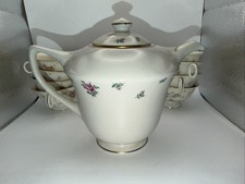 Royal Jackson Pot Theodore Haviland Cups China Tea Set 9 Pcs Made In USA