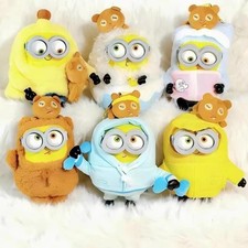 52TOYS Minions Bob  Tim Better Together Plush Keychain Blind Box Official
