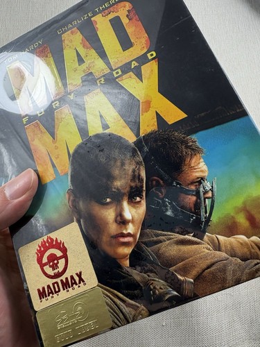 HDZETA MAD MAX FURY ROAD BLURAY STEELBOOK 1-CLICK BOXSET, SEALED - Picture 8 of 10