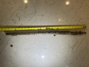 Artley Flute Model NOGALES ARIZ 18-0 no Case, Silver Plated 27 " long 15.3 ozs