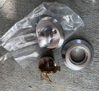 Omnia Single Cylinder Auxiliary Deadbolt Kit in a Satin Chrome (US26D) W/2 Keys — photo 3