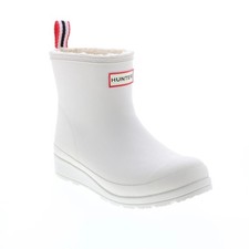 Stivali da pioggia Hunter Play corti sherpa isolati donna taglia 11 senza coperchio sulla scatola NUOVI