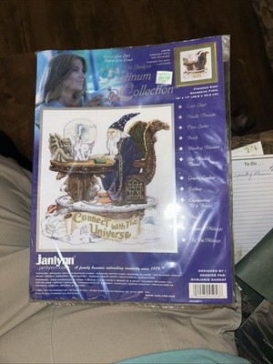 Janlynn Platinum Collection Cross Stitch Kit # 45-58 CONNECT WITH THE UNIVERSE 