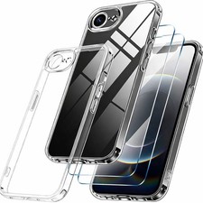 Case For Apple iPhone 17E/17 Pro Max / 17 / 16E Clear Silicone Shockproof Cover