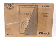 3x Klipsch CS-16W 1064159 Audio Speakers White w416