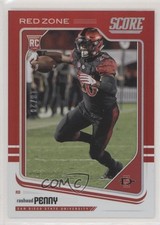 2018 Score Rookies Red Zone 18/20 Rashaad Penny #374 vv1