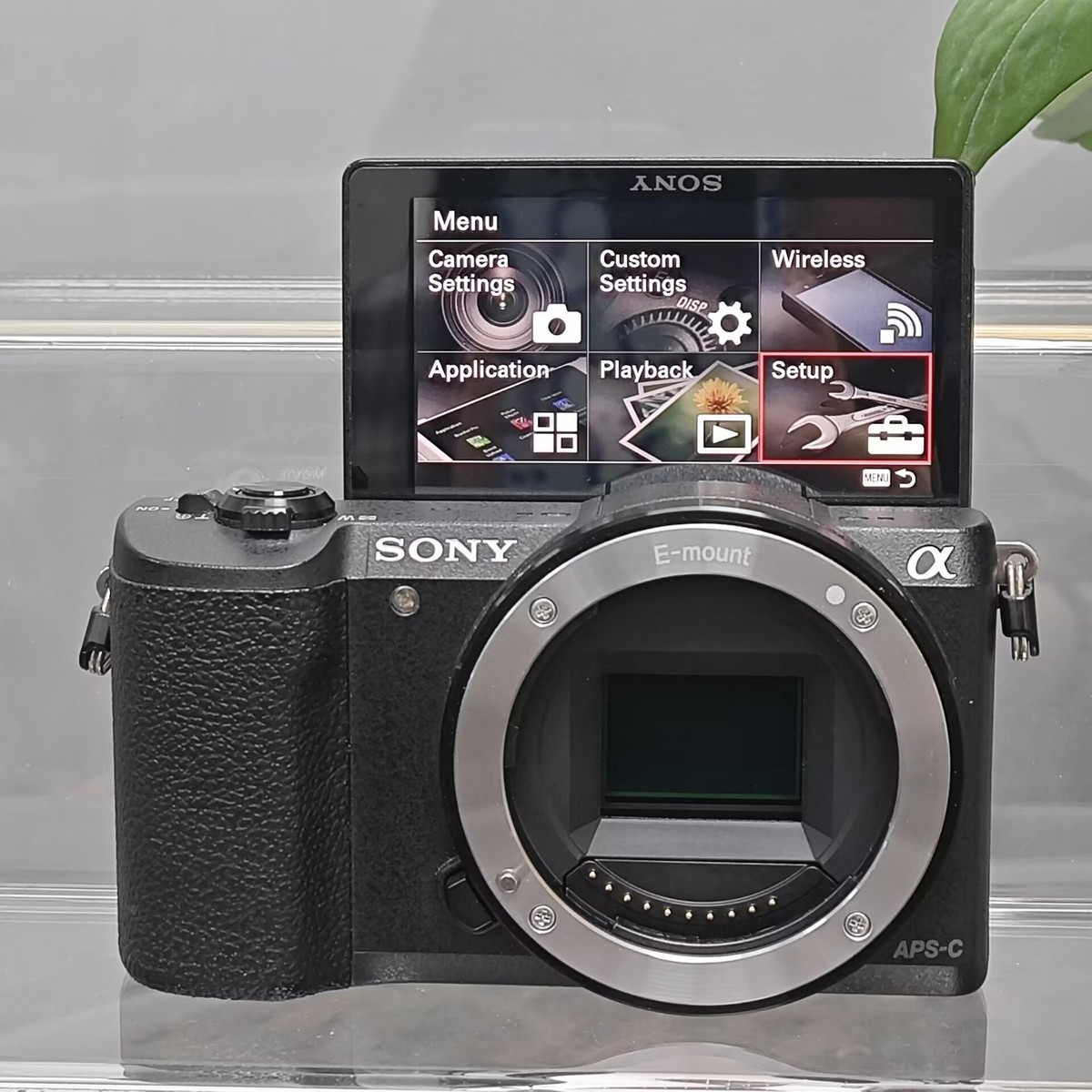 Sony Alpha A5100 24.3MP Mirrorless Digital Camera (Body Only) Flip