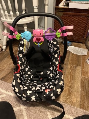 baby car seat Mickey Mouse from Disney under 2 red, white and black