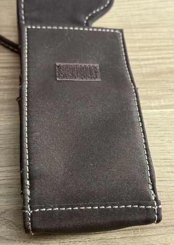 Nine West Wristlet Cell Phone Case Organizer ID With Mirror Brown - Picture 5 of 10
