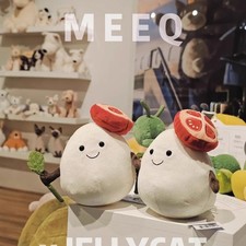 Jellycat Amuseables Mozzarella Plush Halloween Soft Cheese Toy Dust Bag Gift