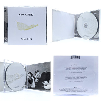 New Order Singles 2005 2xCD UK Import London Records Synth Post Punk Graded
