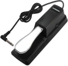 Sustain Pedal for Keyboard Universal, Premium Sustain Pedal, Piano Pedal