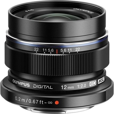 OLYMPUS M.ZUIKO 12MM F/2.0 ED LENS **NEW IN BOX**