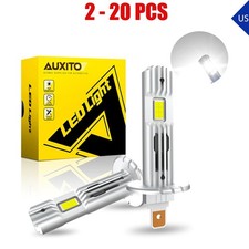 Led Headlight H1 6500k Highlow Beam Drl Bulb Conversion 2-20pcs White Auxito Gf Led Headlight H1 6500k Highlow Beam Drl Bulb Conversion 2-20pcs White Auxito Gf