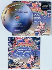 SIGNED Red Hot Chili Peppers Return Dream Canteen Card & CD Beckett BAS COA Auto