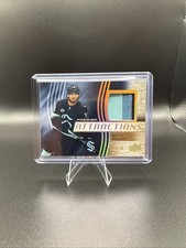 2023-24 UD Premiers - Attractions /35- Matty Beniers - Seattle Kraken