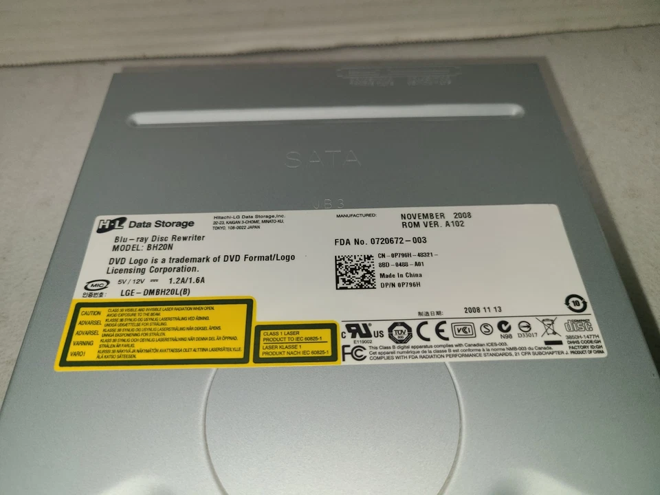 HL Data Storage Blu-Ray Disc Rewriter BH20N Black - Image 3 of 3